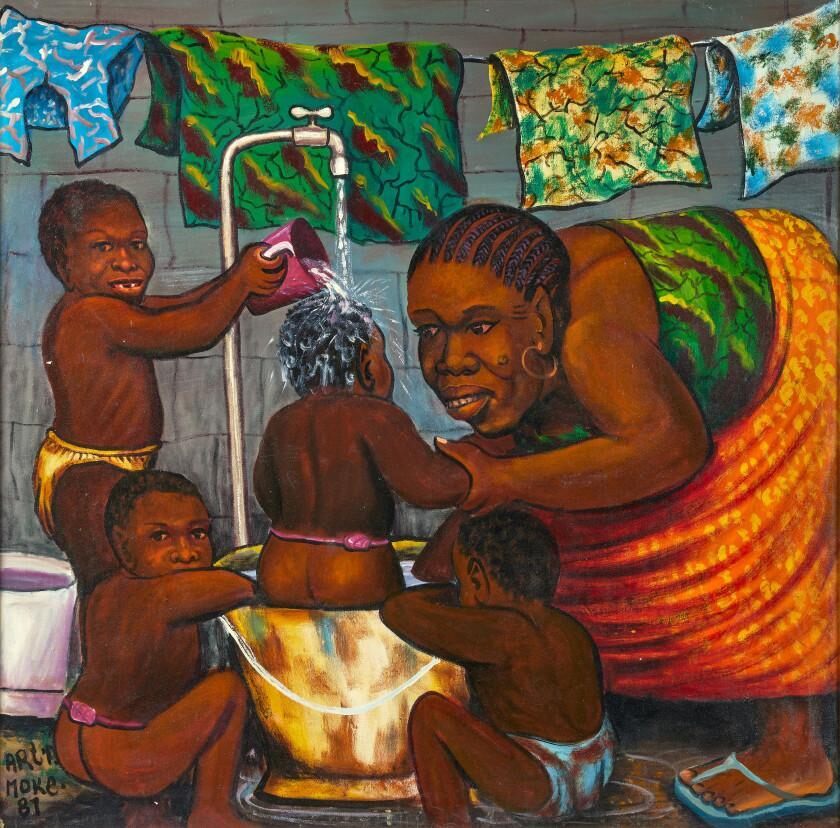 The child's bath