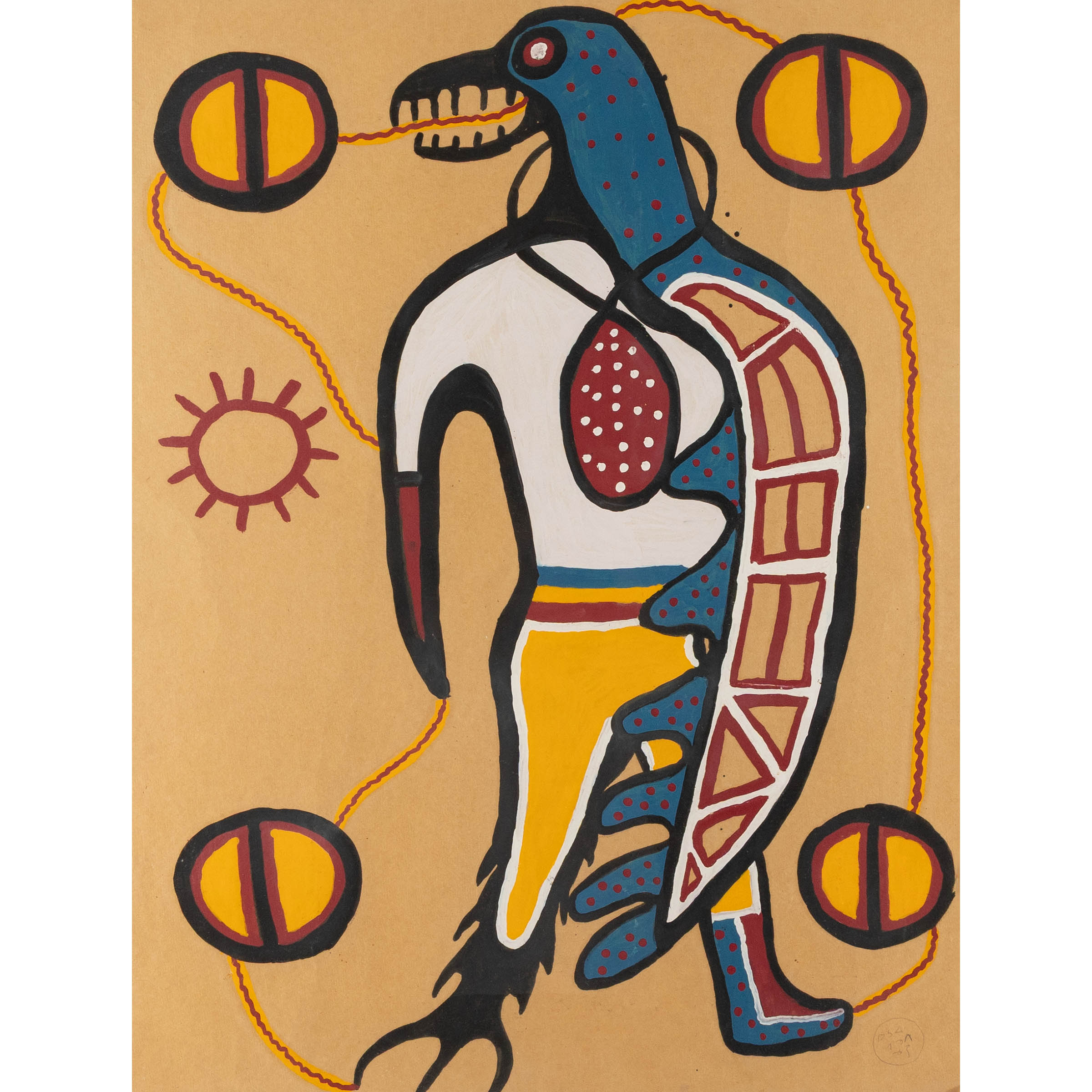 Shaman-Thunderbird Transformation, Ca. 1964