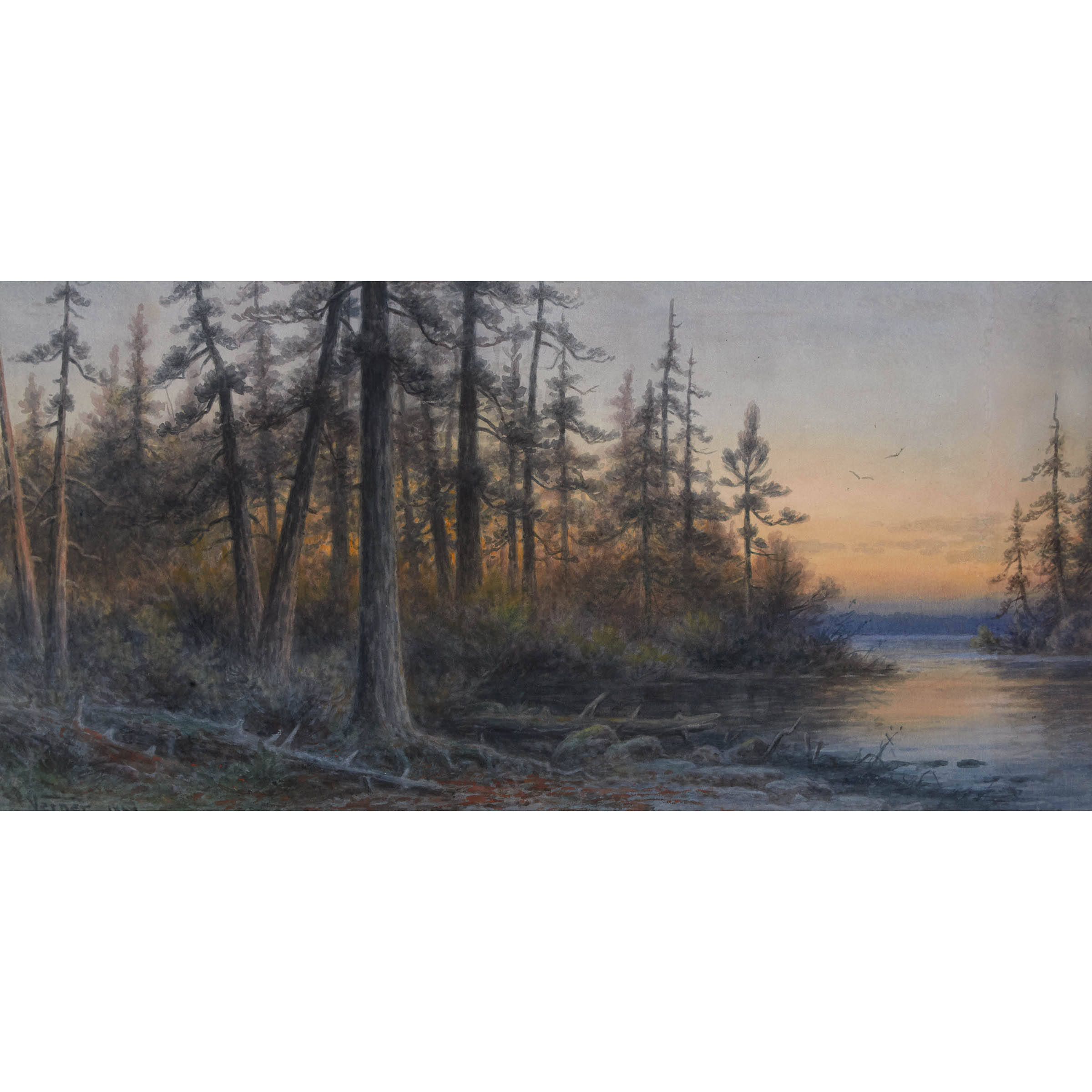 Shoreline, Sunset