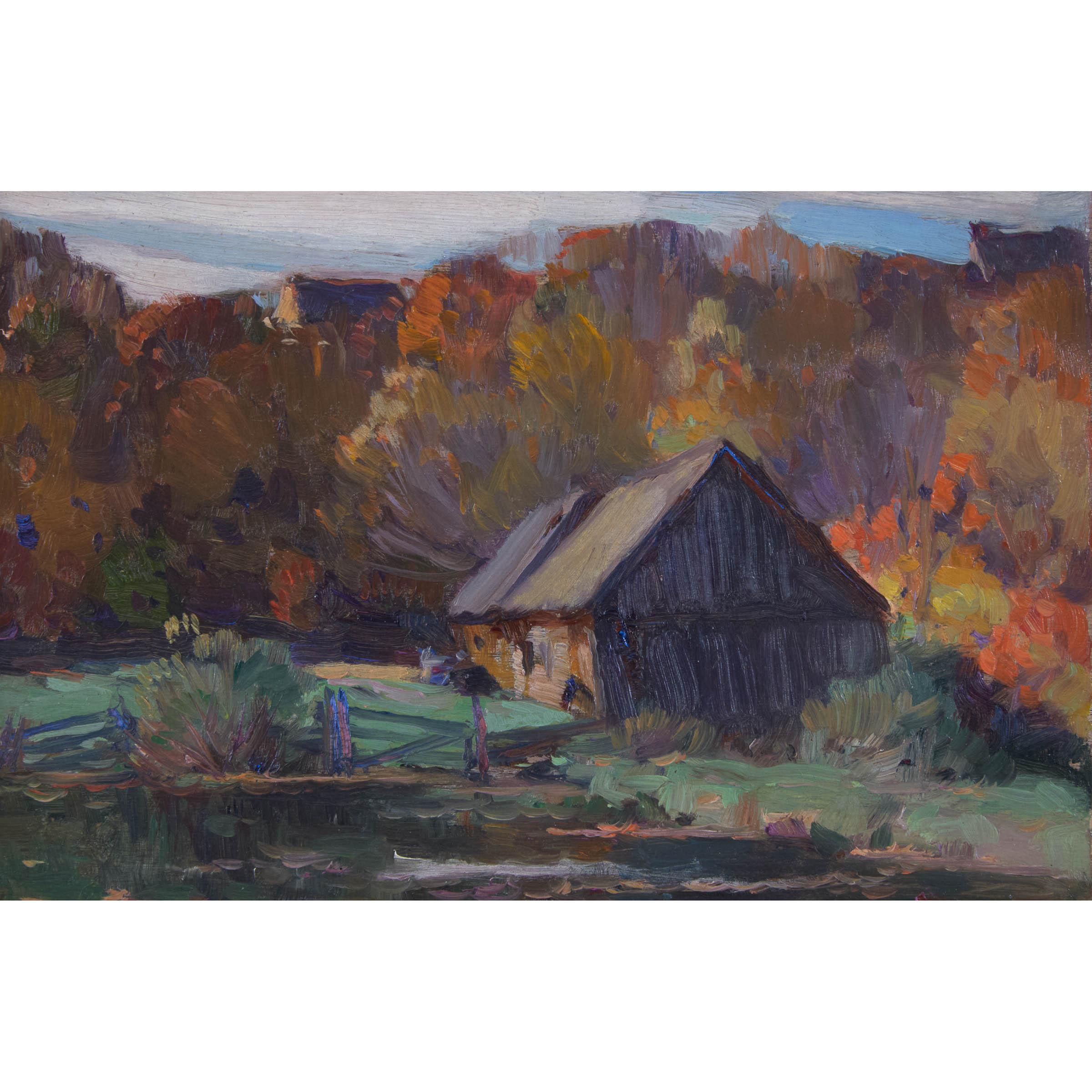 GRANGE À LA MARE, BAIE ST PAUL, CA. 1923
