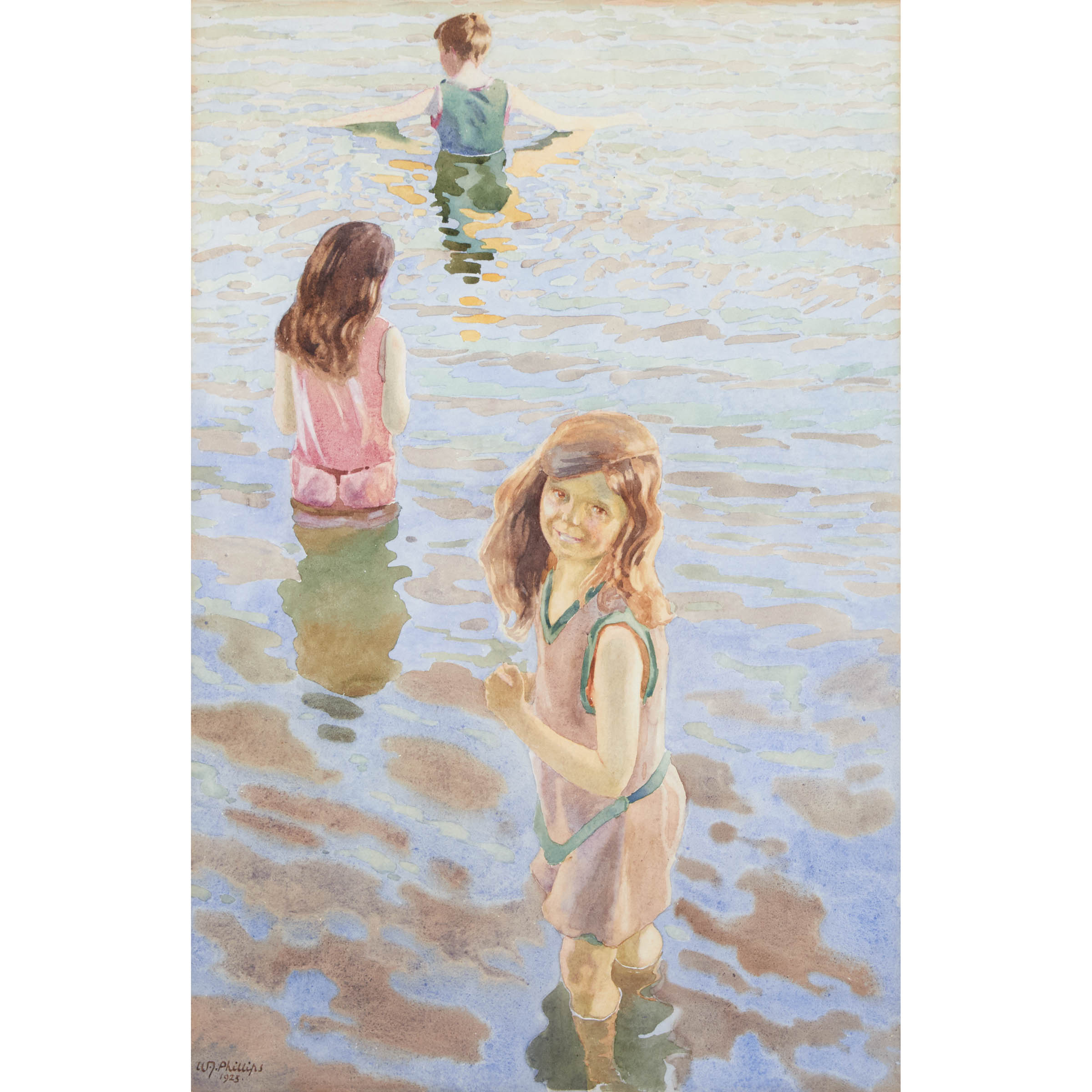 Three Bathers
