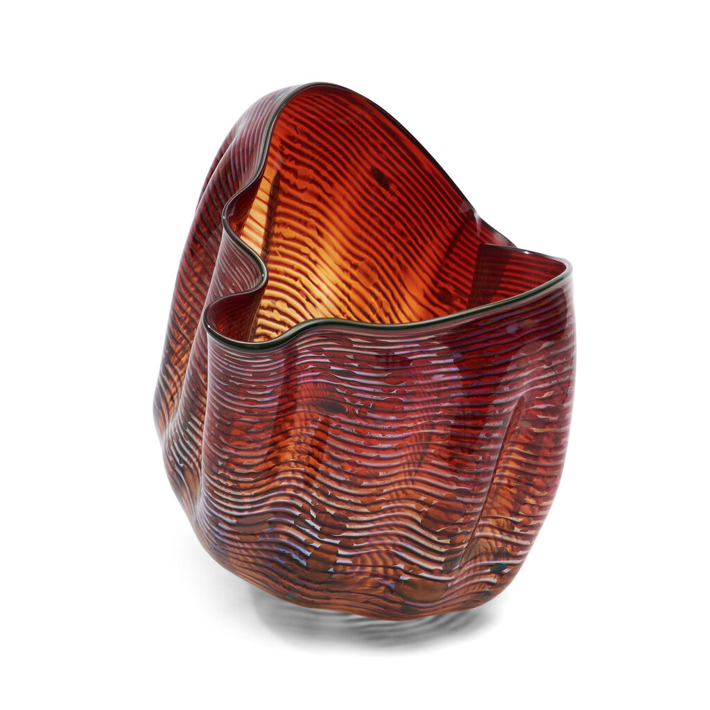 Dale Chihuly (b. 1941) Macchia Glass Bowl