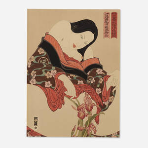 Woman and Iris