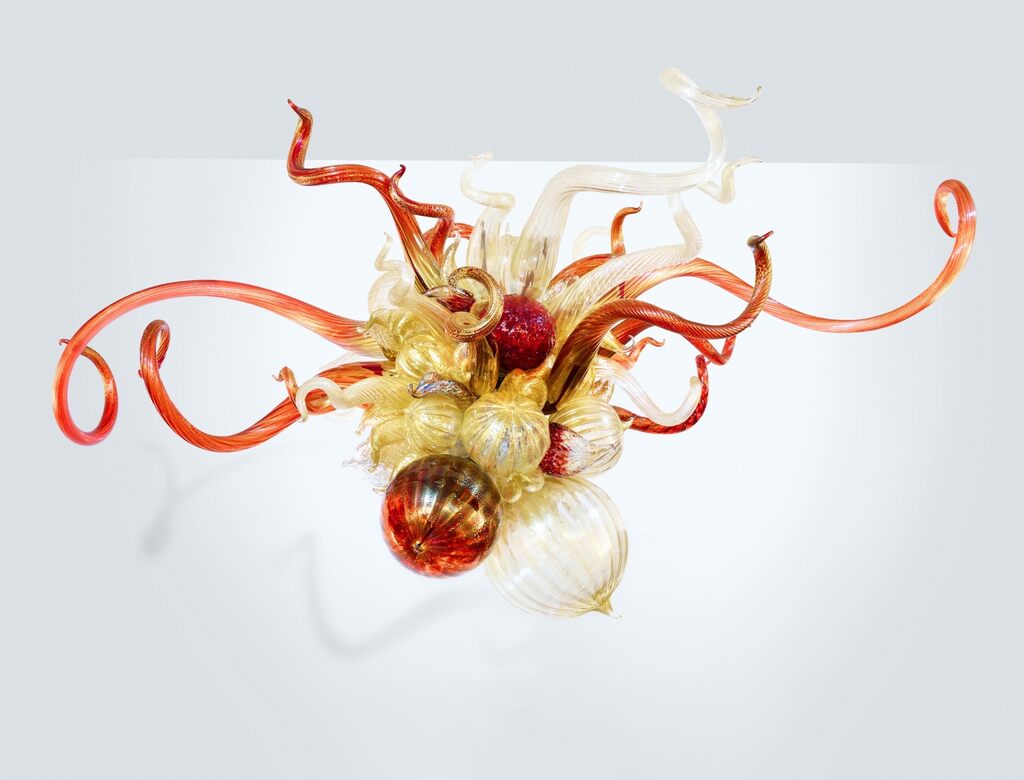 "Lumière d’Ambre" Chandelier