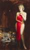 Study for montage (covered nude and bar). Circa 1960.