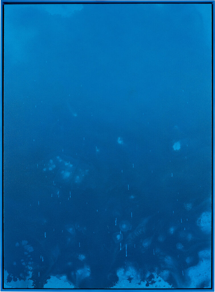 Untitled Painting in Cerulean