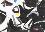 Jacques Nestlé (1907-1991) Gouache sur papier, signée en bas a gauche. Circa 1960. Dimensions à vue: H: 75 L: 108 cm.