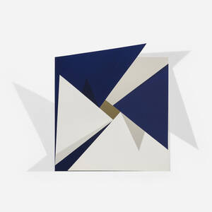 Untitled (Blue and White)
