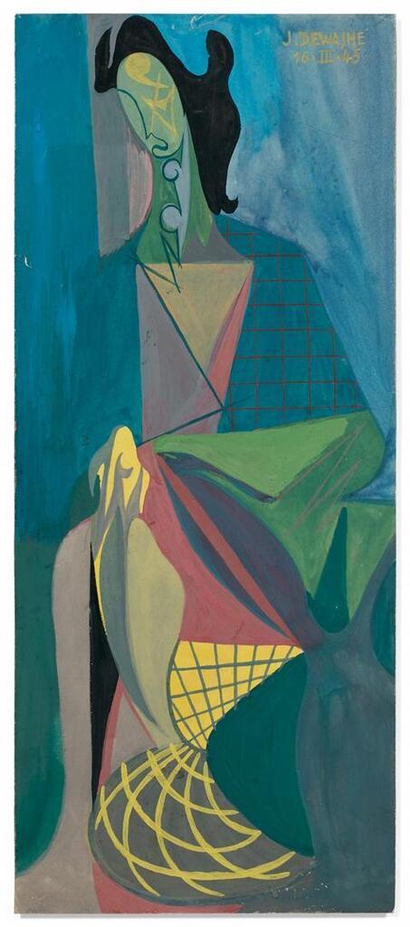 WOMAN AT THE NET