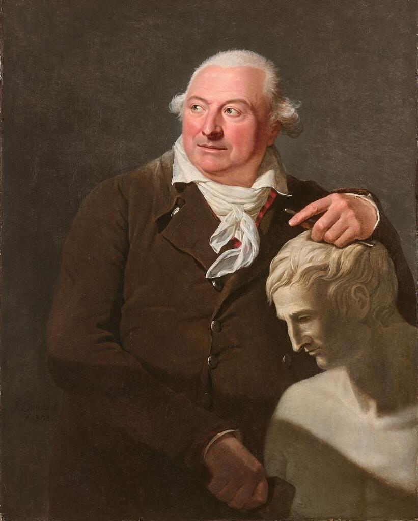 Portrait of the sculptor Lucas de Montigny
