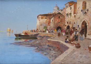 From Venice.