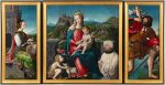 Triptyque de la Vierge à l’Enfant avec saint Jean-Baptiste et un donateur, dit triptyque Pani