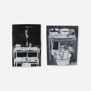 Untitled (two works from the Hospital series)