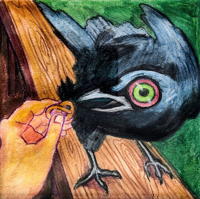 Feeding Bird