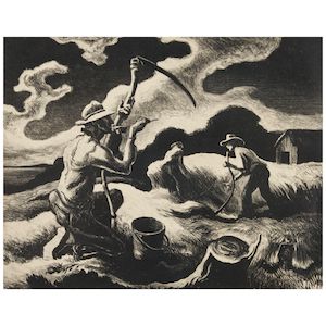 Thomas Hart Benton (1889-1975); Island Hay;