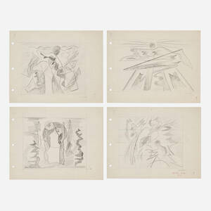 Abstract Composition (four works)
