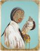 Woman with bird