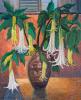 Still life with Moonflowers