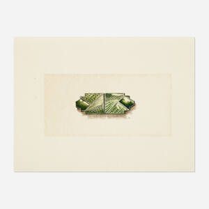 Green Enamel Buckle