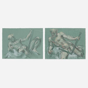 David and Goliath Study (two works)