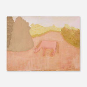 Horse in Autumn Landscape