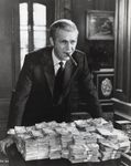 Money and Cigar… lors du tournage du film de Norma Jewison "The Thomas Crown Affair", 1968.