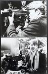 Le réalisateur sur le plateau de tournage (en Panavision) du film "Elephant Man", 1980. 2