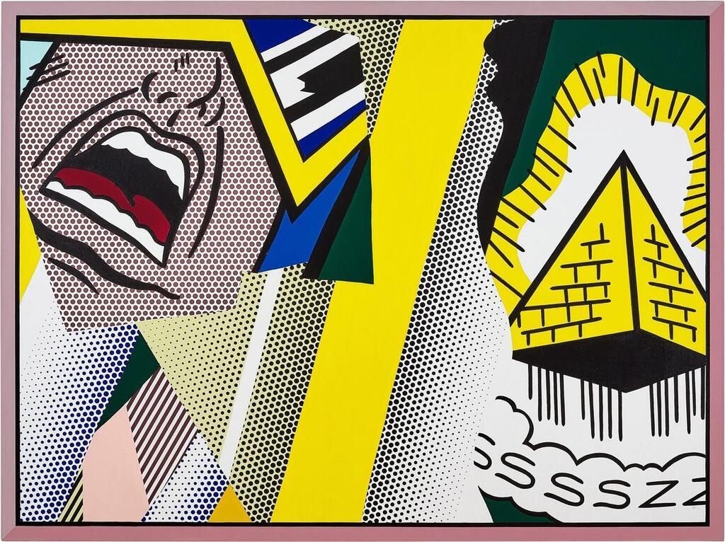 Roy Lichtenstein, Reflections: Mystical Painting 反射系列：神秘的繪畫