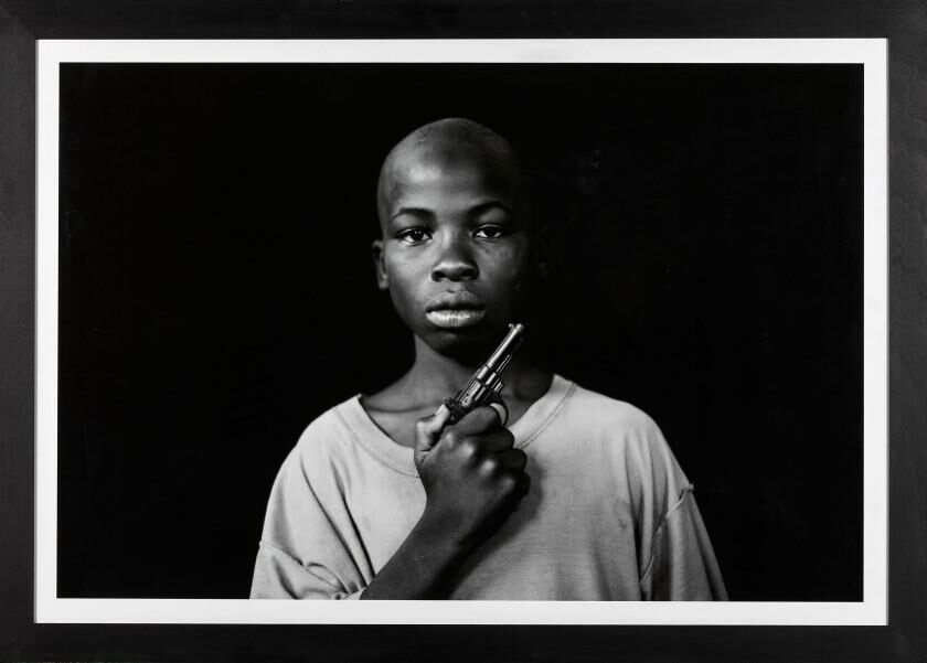 Boy with a toy gun, Growing in darkness series