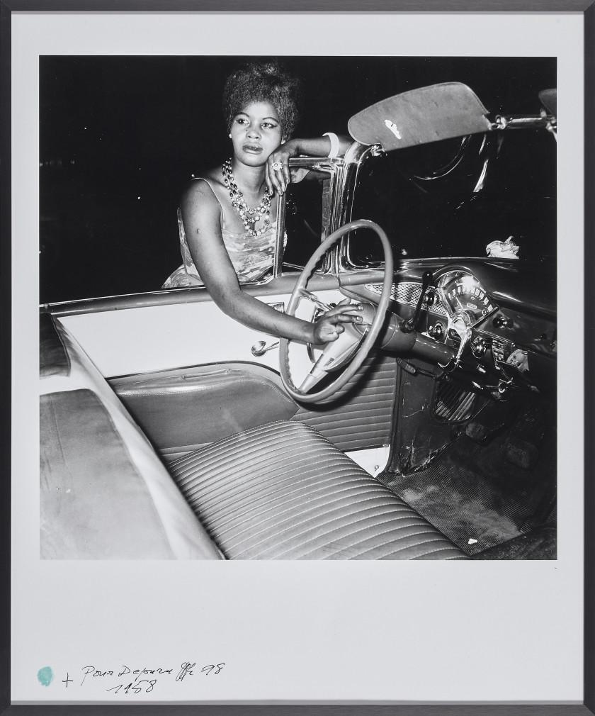Untitled (Woman and Car from the 1950s), 1958
