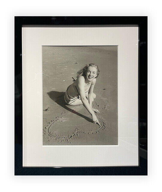 Norma Jeane Dougherty on Beach
