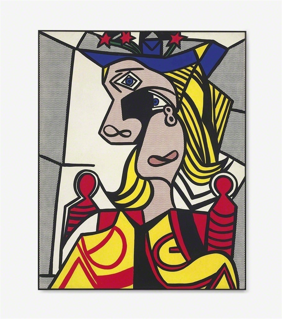 Woman with Flowered Hat