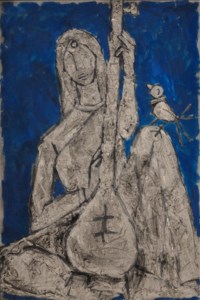 Untitled (Lady with a Sitar)