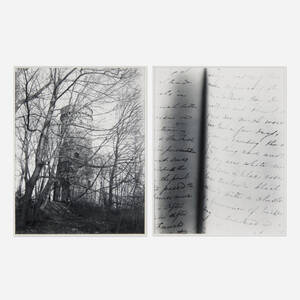 Untitled #137 (from the Diary of Elizabeth and James Dixon / Connecticut Landscapes series) (diptych)