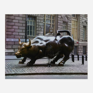 Hiding in New York No. 1 - Wall Street Bull