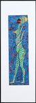 Personnage imaginaire 1959 Gouache sur papier signé et daté en bas au centre 65 x 18,4 cm Rapport de condition : Encadré