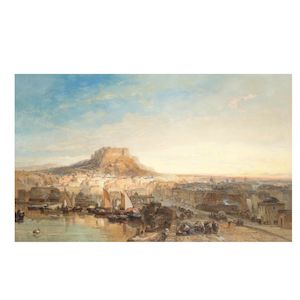 James Webb (English, 1825-1895) Cartagena, Spain
