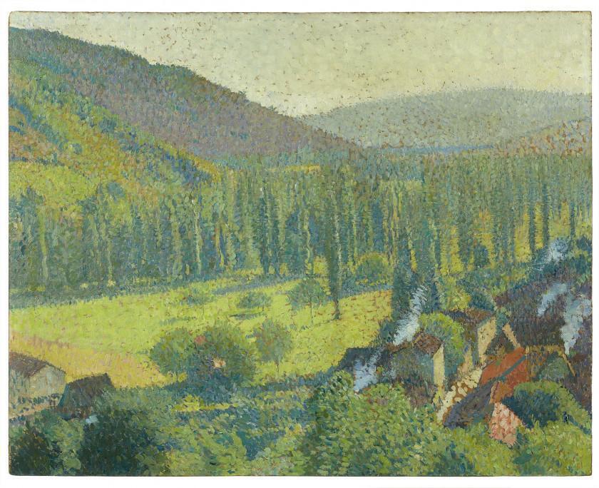 View of Labastide-du-Vert from Marquayrol