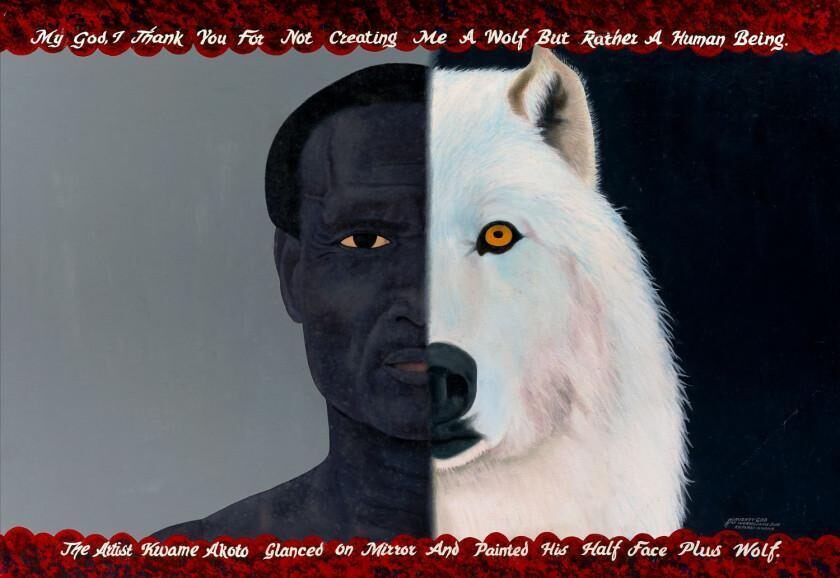 My god I thank you for not creating me a wolf but rather a human being