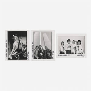 Sid Vicious, Tulsa, Oklahoma; The Heartbreakers; The Damned, New York City (three works)