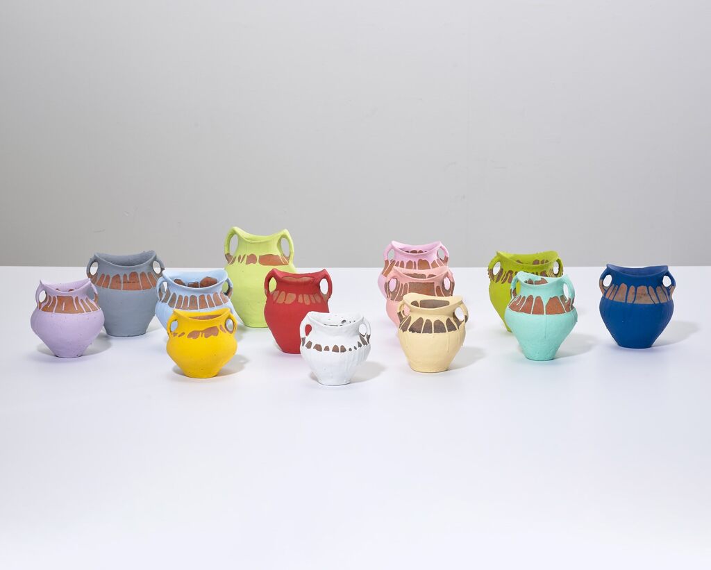 Coloured Vases