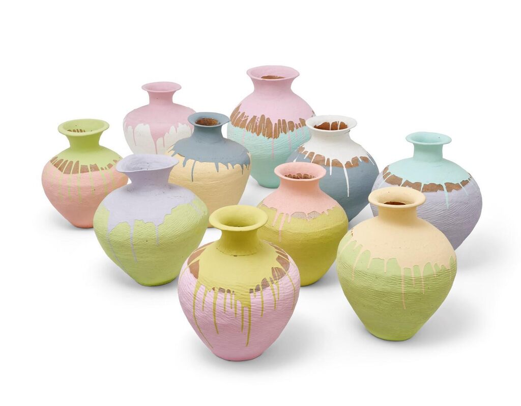 Coloured Vases