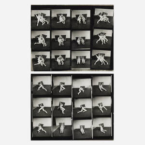 Untitled (pair of Coraville Studio contact sheets)