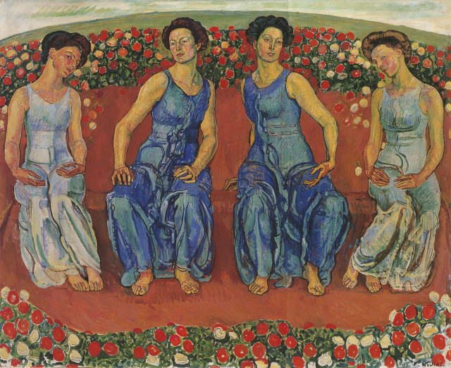 Heilige Stunde. - Fassung mit 4 Figuren