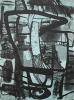 MAURICE  ORIGINAL HAND SIGNED AND NUMBERED FRENCH ABSTRACT 1965