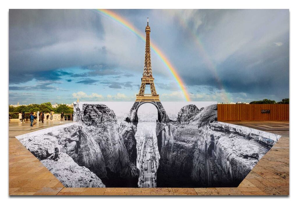 Trompe l'oeil, Les Falaises du Trocadéro, May 21, 2021, 8:03 PM, Paris, France