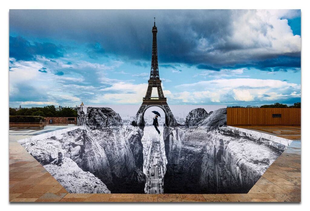 Trompe l'oeil, Les Falaises du Trocadéro, May 18, 2021, 7:58 PM, Paris, France