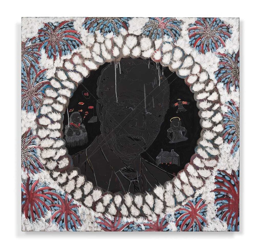 Untitled (portrait of Nelson Mandela)