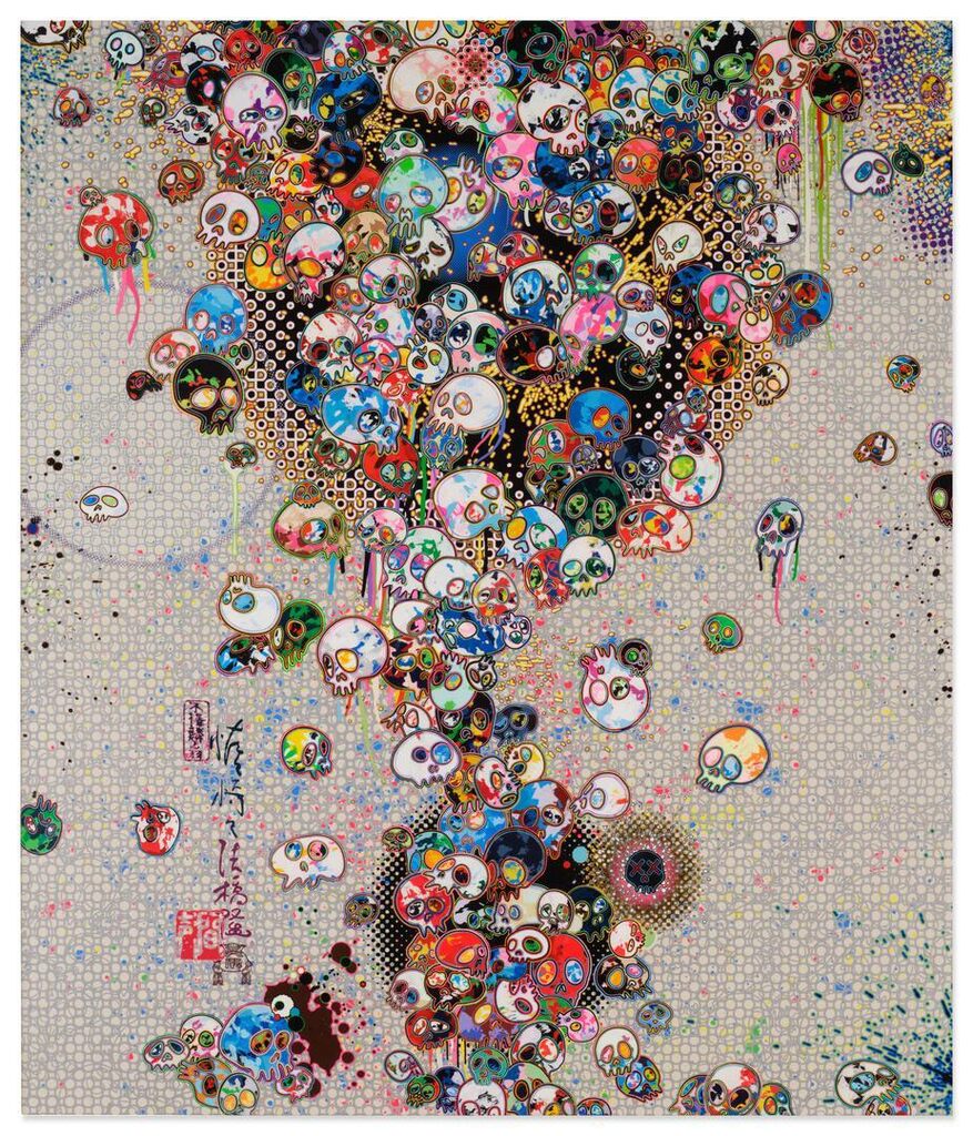 Takashi Murakami, In Death, Life. The Mountains and Rivers Remain.