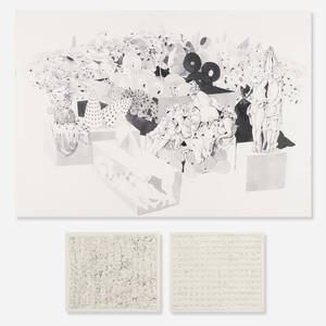 Group Tissues and Diptych (two works)